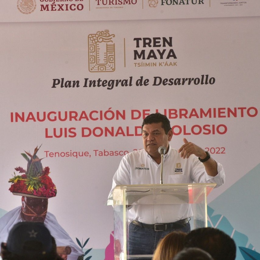 Fonatur entregó primera obra del plan integral de desarrollo: Tren Maya