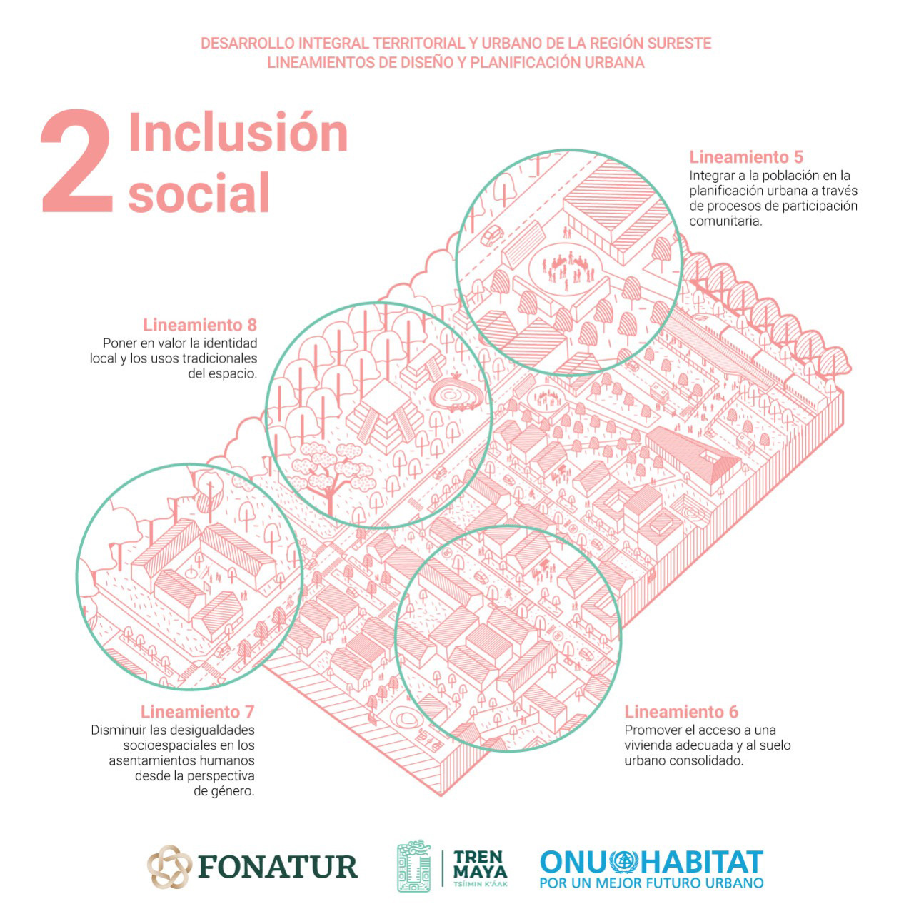 Propone ONU-Habitat lineamientos de diseño urbano para el sureste - 02 inclusion social