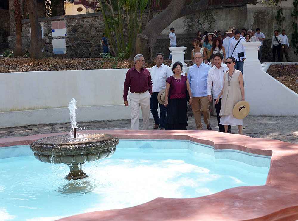 Concluye rehabilitación de Jardín Borda en Cuernavaca