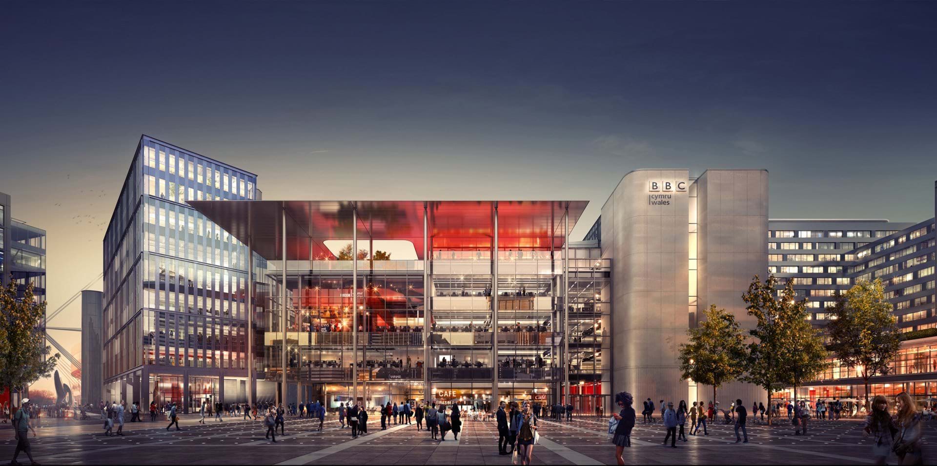 Foster+Partners diseña la nueva sede de BBC Wales