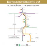 IInicia operaciones línea emergente del Metrobús Tláhuac - Metro Coyuya
