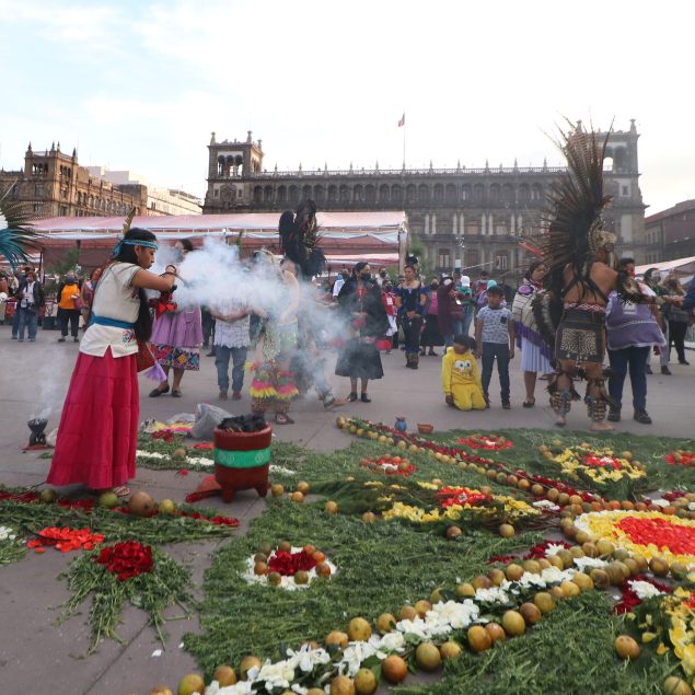 Fiesta de las culturas y pueblos en celebración de 500 años de resistencia