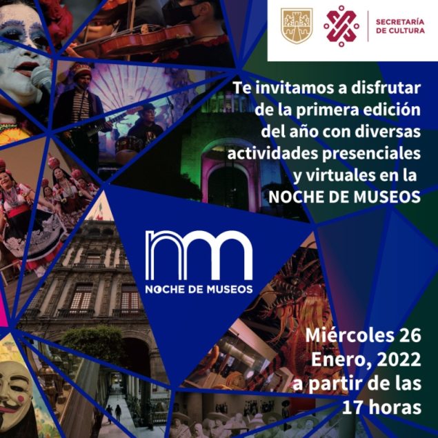 CDMX anuncia "Noche de museos" 2022 con actividades presenciales