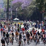 CDMX: Ciclistas rompen récord de asistencia en el Ciclotón 2022