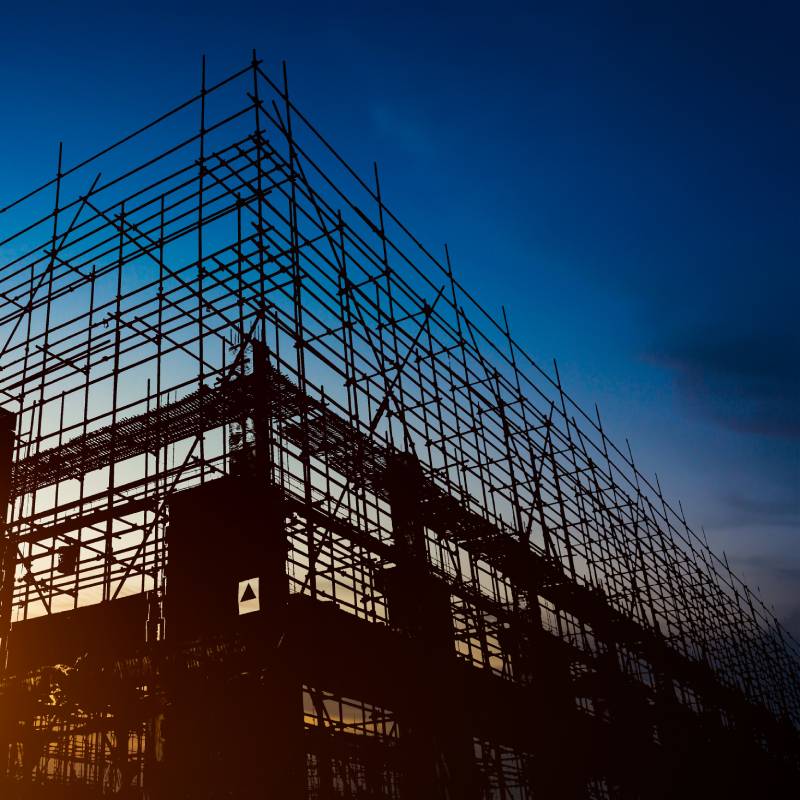 La construcción industrial reduce 35% los inicios de obra entre enero y septiembre de 2026, ante una mayor disponibilidad de espacios