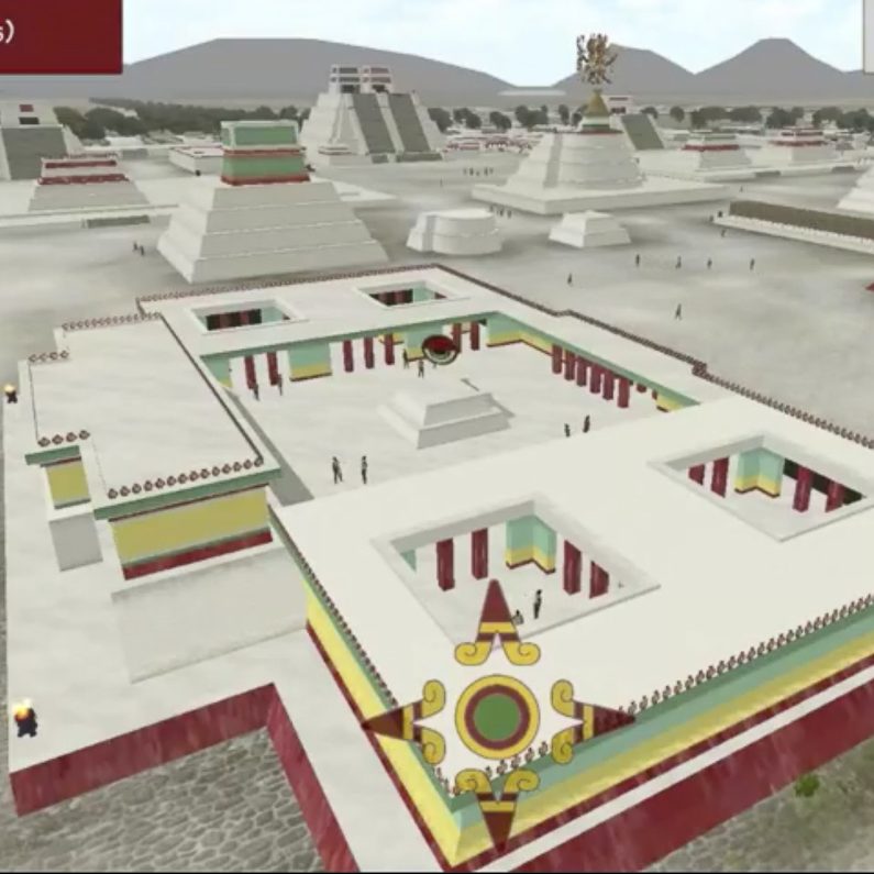 La UNAM recrea Tenochtitlán con ayuda de la tecnología digital