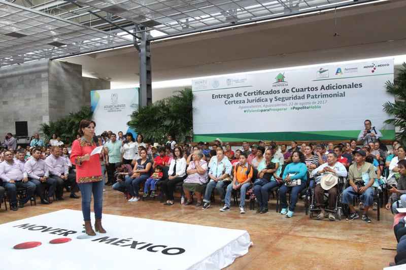 Sedatu ha realizado 73,000 acciones en Aguascalientes