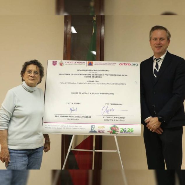 A través de la alianza, Airbnb.org brindará alojamiento temporal y gratuito a brigadistas desplegados y a población afectada durante desastres