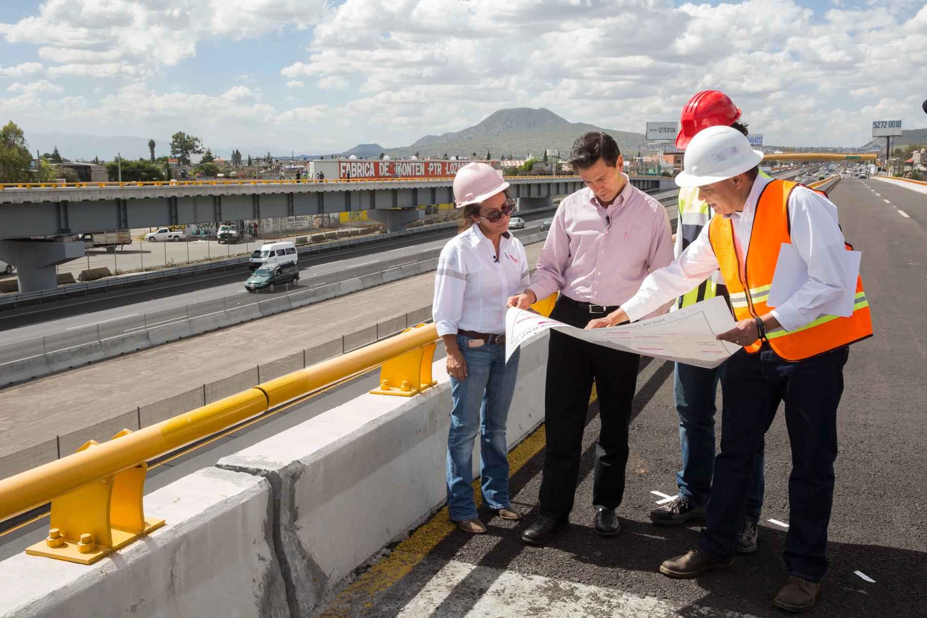 Inauguran ampliación de la autopista México-Puebla