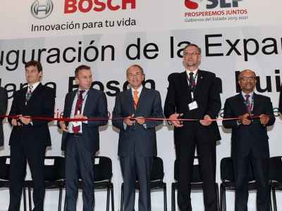 Amplía Bosch su planta en San Luis Potosí