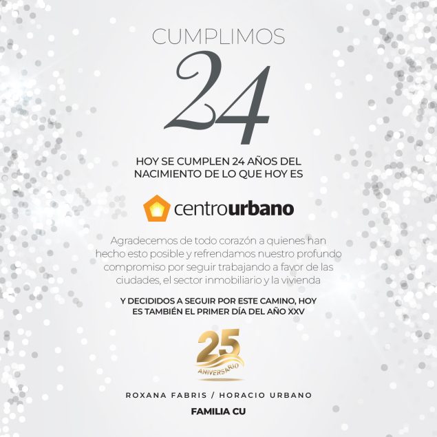 Centro Urbano, 24 años siendo la voz de la industria de la vivienda e inmobiliaria en México - Aniversario 1 1