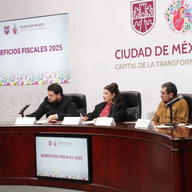 Anuncia Brugada incentivos fiscales para este 2025