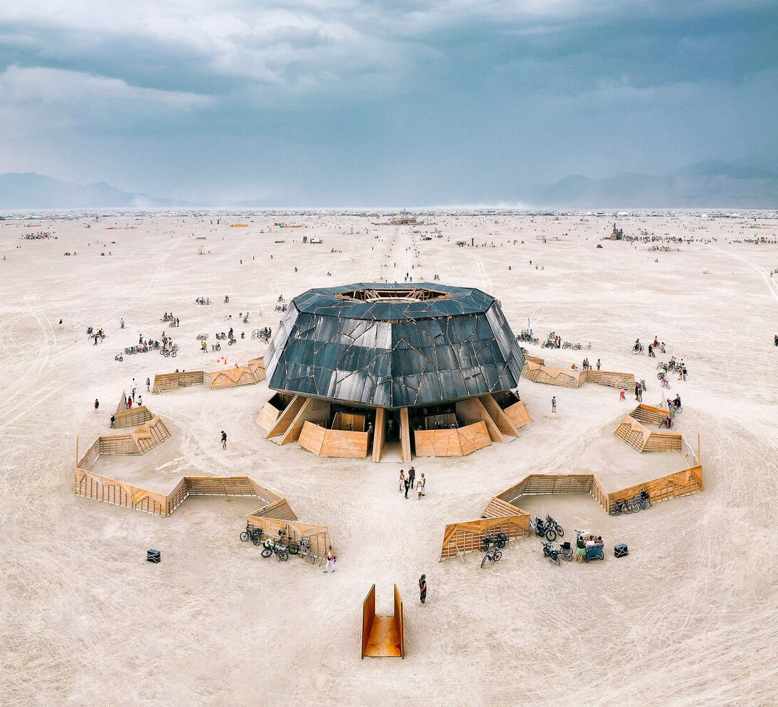 Arte efímero y comunidad: instalaciones del Burning Man 2025