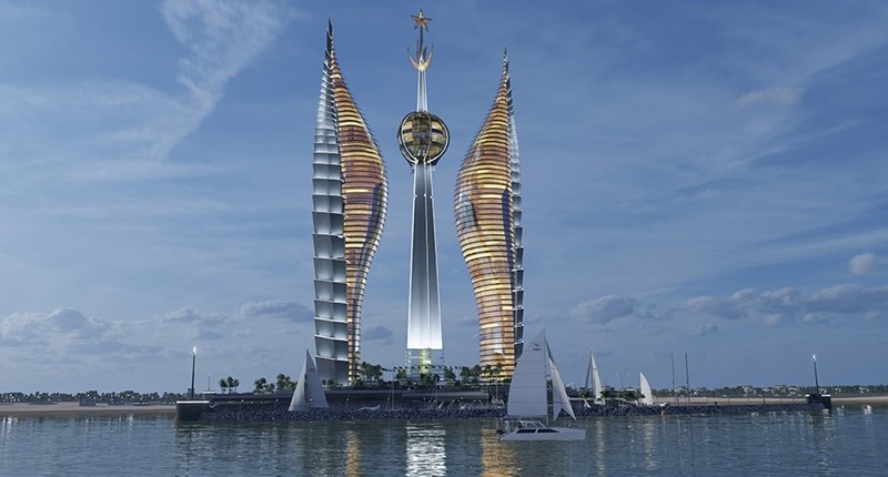 Así será Djibouti Towers, el complejo de rascacielos más alto de África