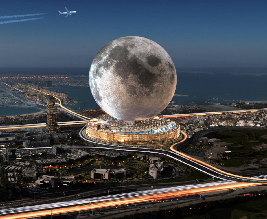 Así será Moon, el hotel en forma de Luna que se construye en Dubái