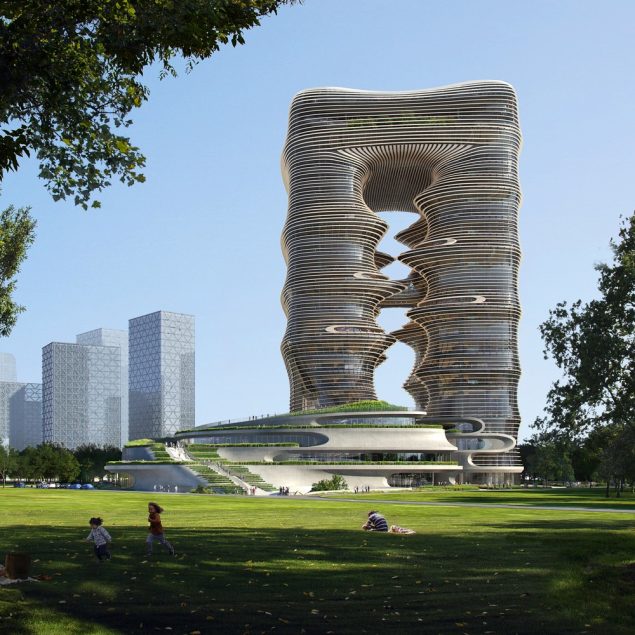 Avanza construcción del Centro Yidan de ZHA en Shenzhen