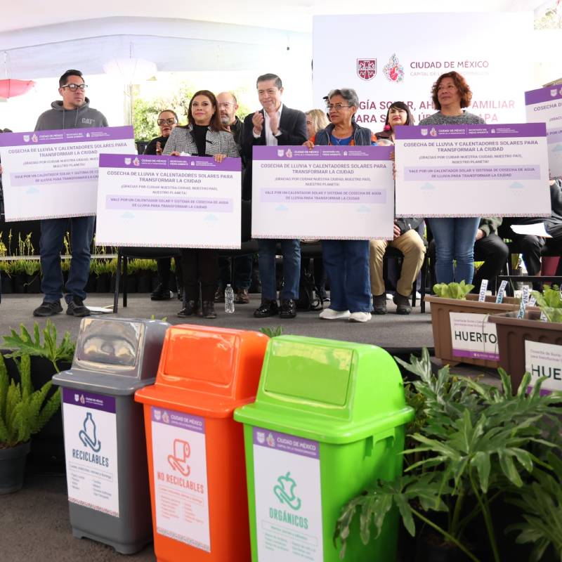 La estrategia en Santa Úrsula integra captación pluvial, ecotecnologías e infraestructura hidráulica para fortalecer el modelo de colonias sustentables en la CDMX