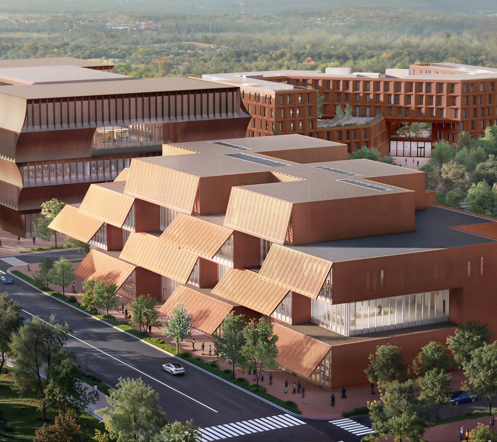 BIG diseña campus universitario abierto a la comunidad en Arkansas