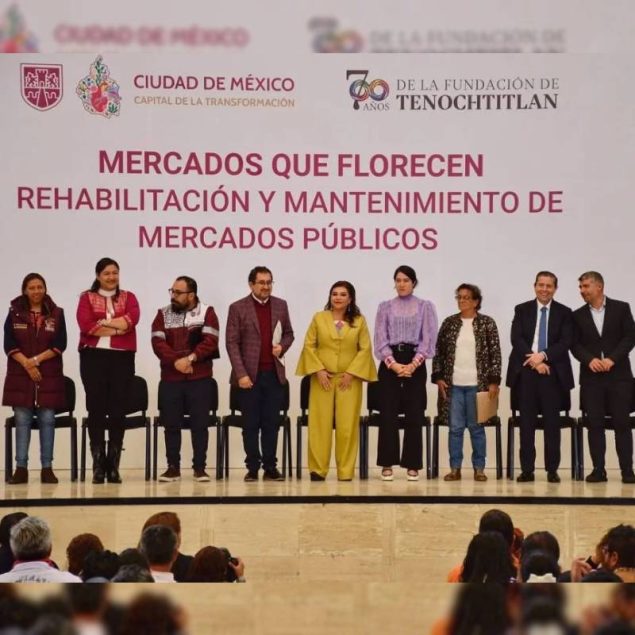 A través del programa Mercados que Florecen, el gobierno capitalino rehabilitará 80 centros de abasto en la CDMX