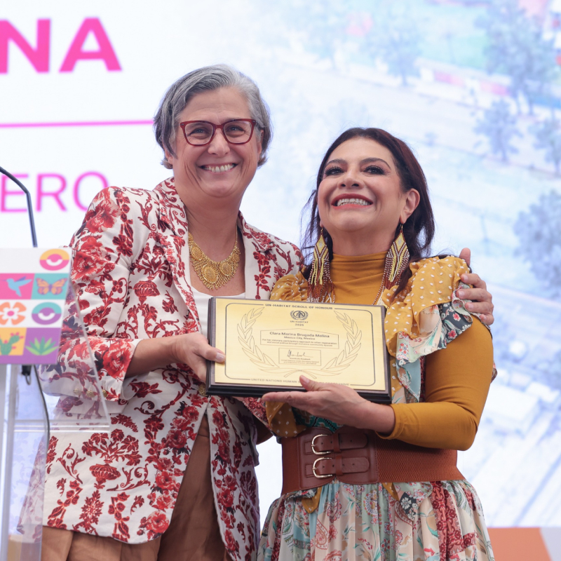 ONU-Habitat reconoció el modelo de las Utopías de la CDMX por integrar servicios gratuitos y espacios públicos.