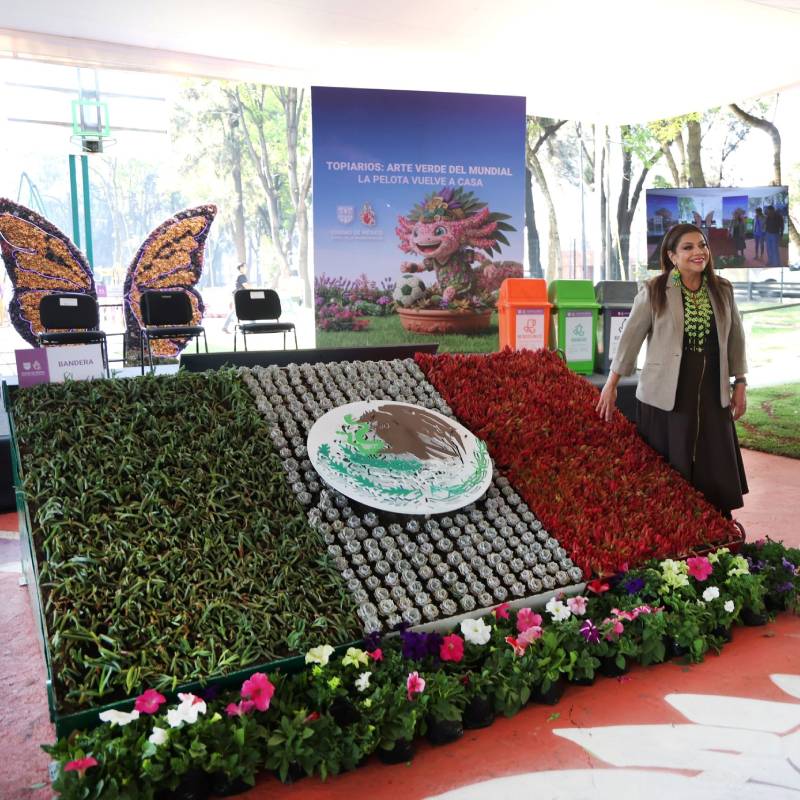 Como parte de los preparativos rumbo al Mundial, el proyecto intervendrá 90 avenidas con estructuras vegetales y arreglos florales