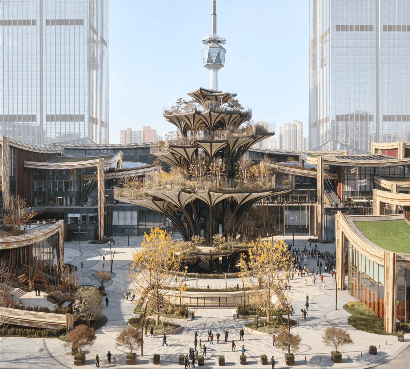 Heatherwick Studio inaugura distrito comercial en China