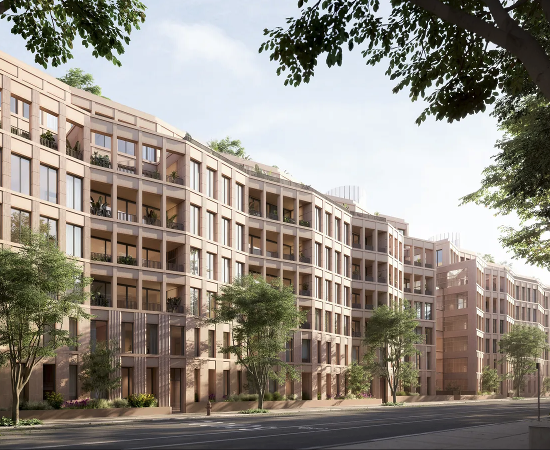 Así es Bergen, el primer proyecto residencial de Frida Escobedo en NY