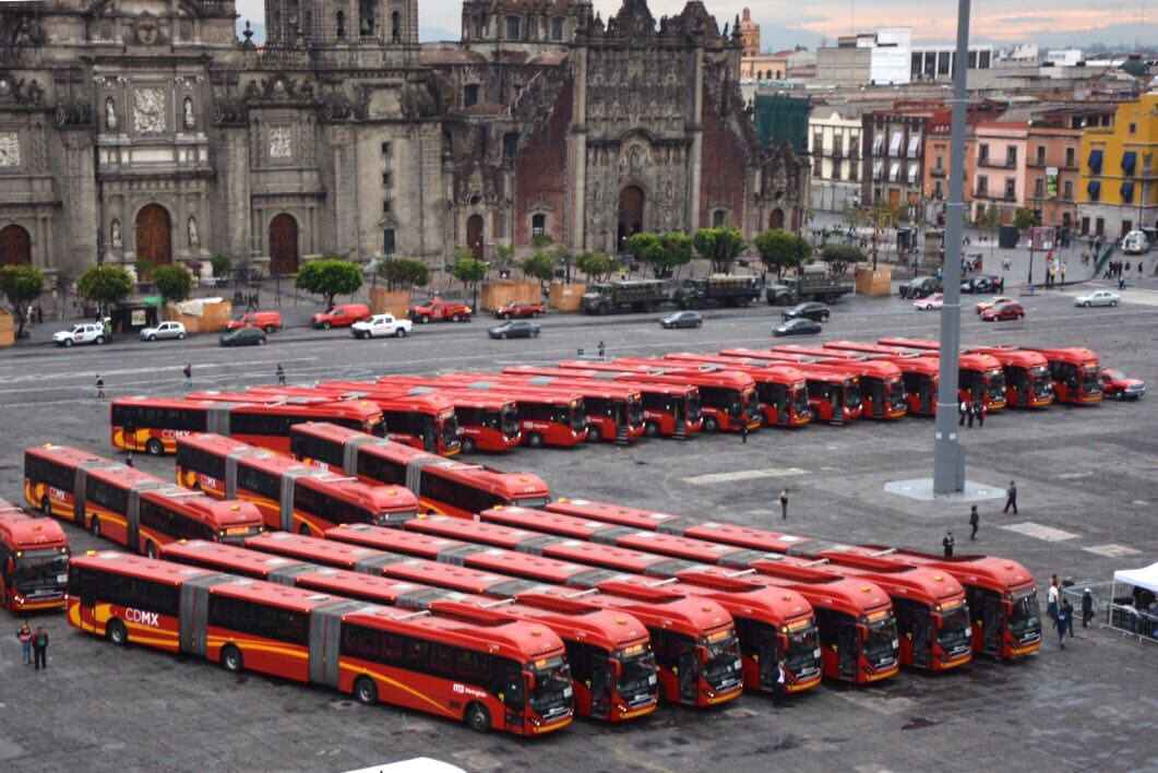 En marcha 38 unidades nuevas para el Metrobús en la CDMX