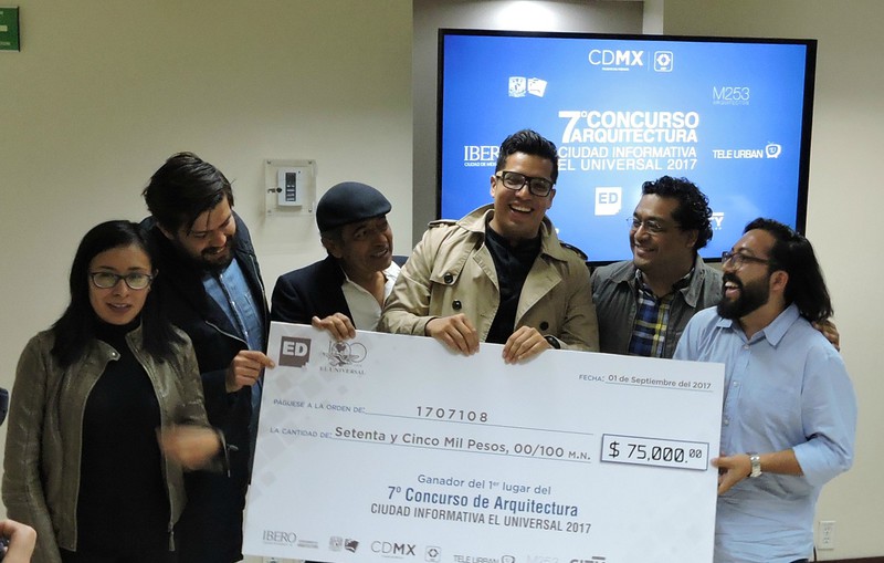 Jóvenes de la CDMX, ganadores del 7° Concurso de Arquitectura ‘Ciudad Informativa’