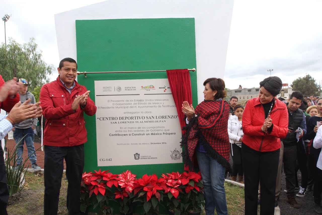 Inauguran centro deportivo San Lorenzo