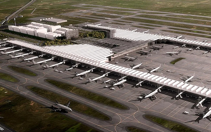 AIFA: Estas son las características del aeropuerto que busca atender la saturación del AICM - Diseno arquitectonico del AIFA costara 184.5 millones