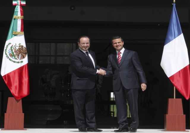 Alianza México-Francia en la industria aeroespacial - EPN 2