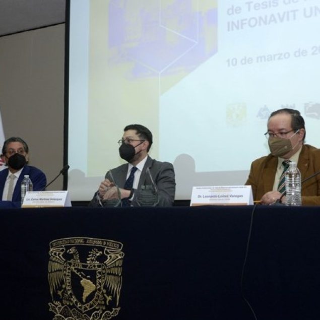 Entregan Premio de Tesis de Investigación Infonavit-UNAM 2021