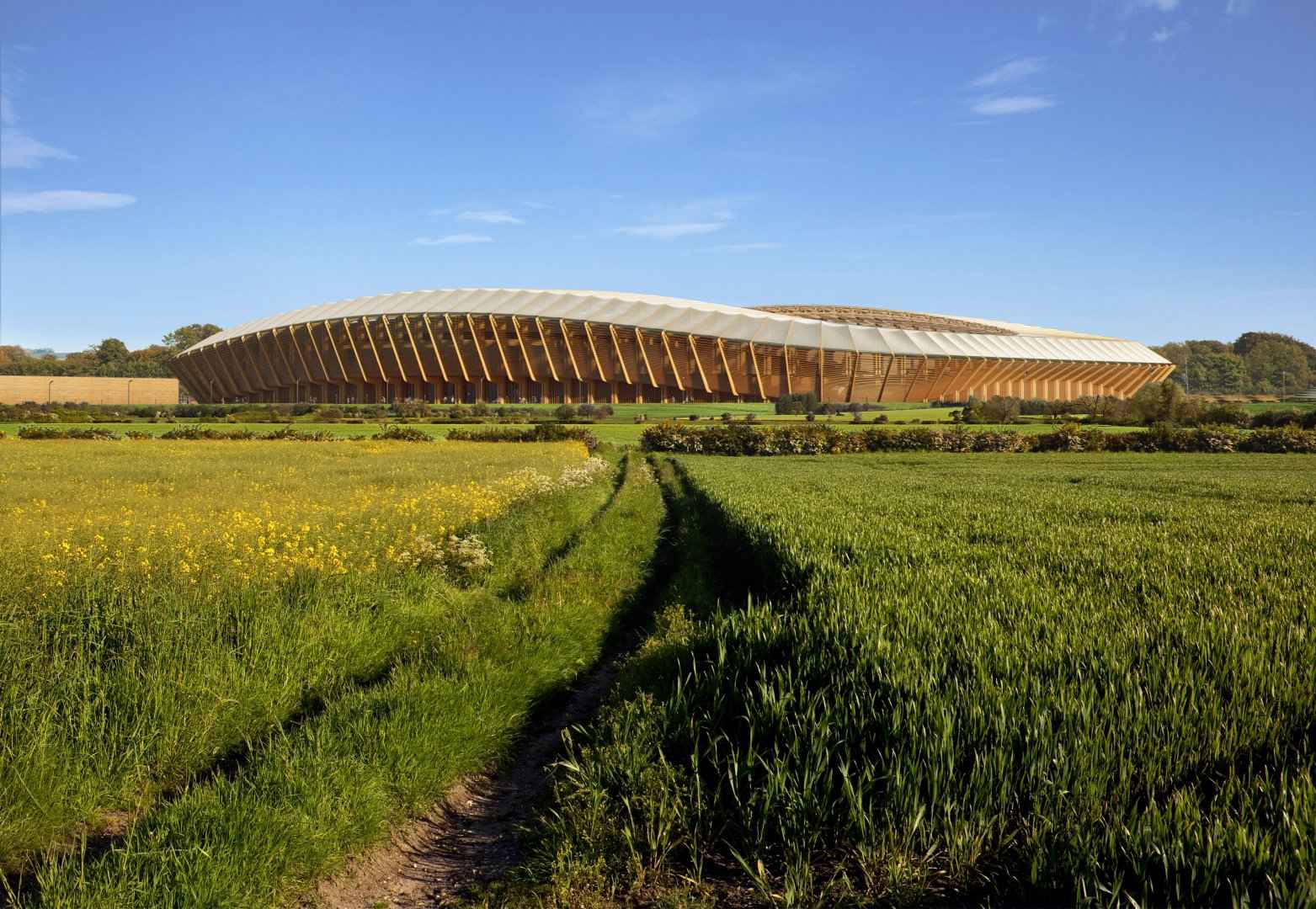 Así será el estadio ecológico diseñado para Forest Green Rovers