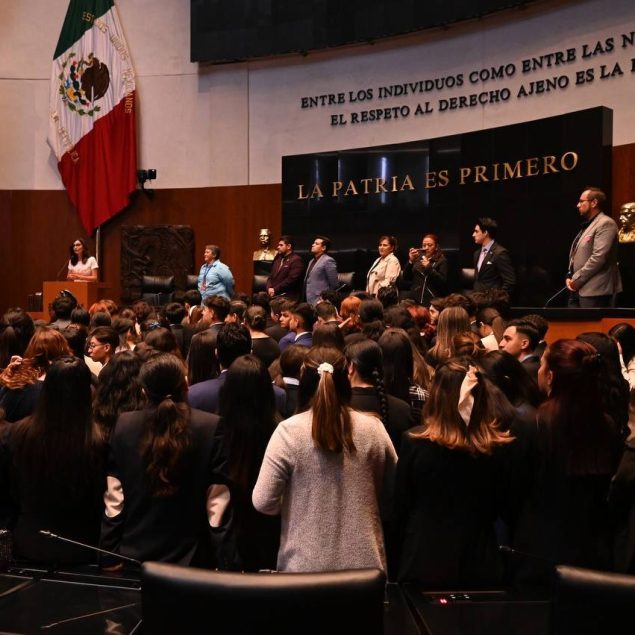 Estudiantes analizan en el Senado los desafíos de la Agenda 2030