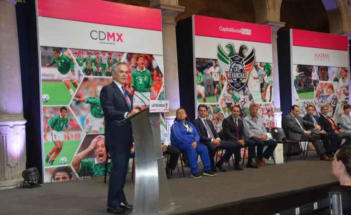 Ex jugadores profesionales de México y Alemania se reunirán en el Zócalo de la CDMX