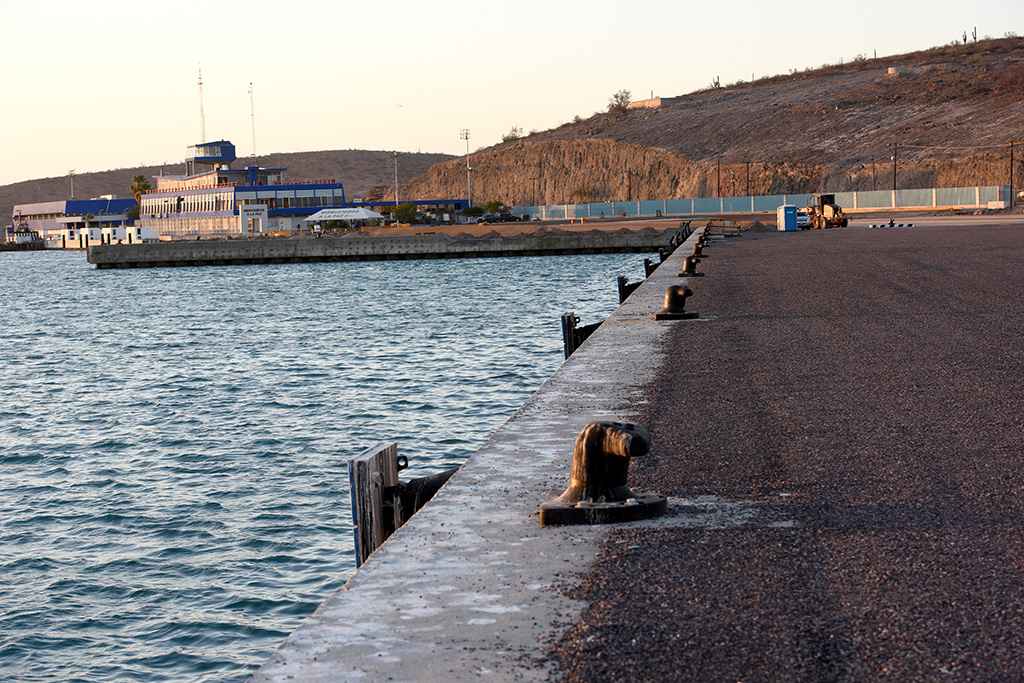 Supervisan obras del puerto Pichilingue, en Baja California Sur