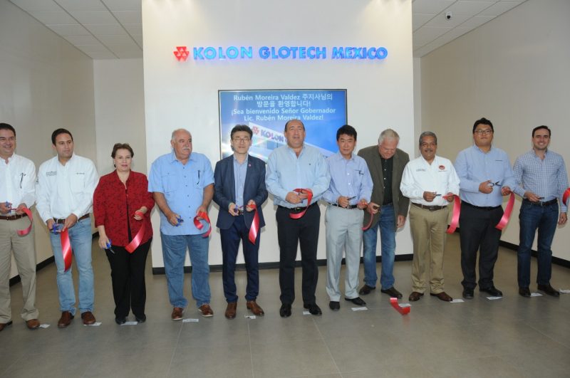 Abrieron planta de Kolon Glotech en Saltillo