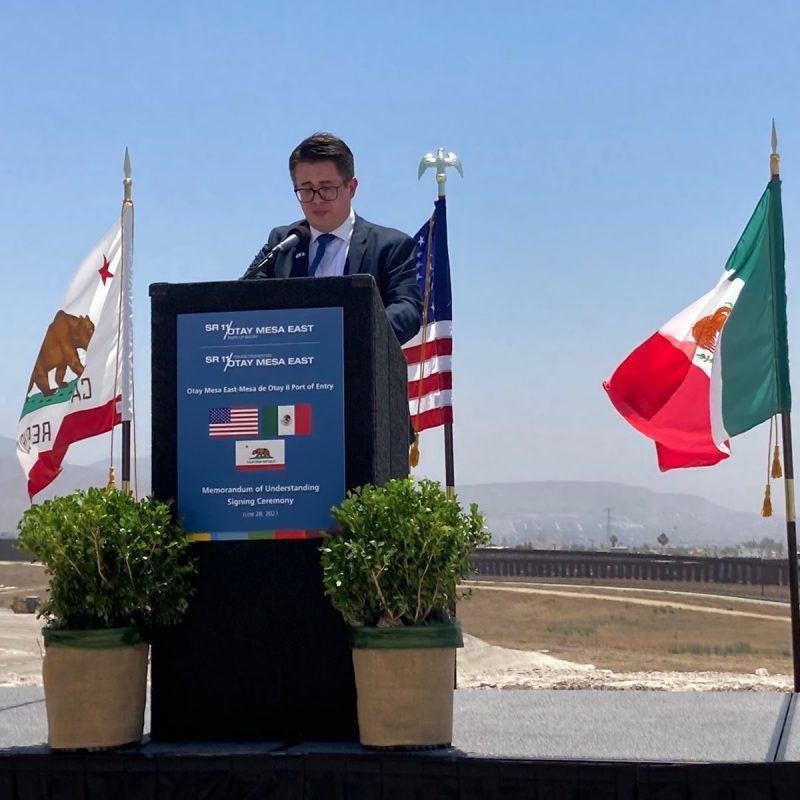 Acuerdo entre México y California para impulsar proyectos transfronterizos