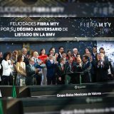 Fibra Mty celebra 10 años en la BMV