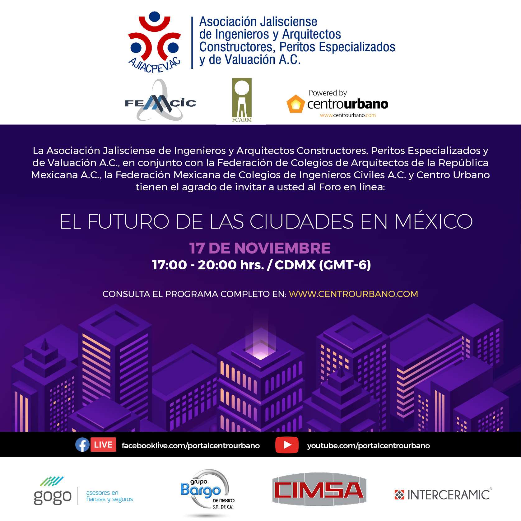 El Futuro de las Ciudades en México - Foro 22El futuro de las ciudades en México22 redes