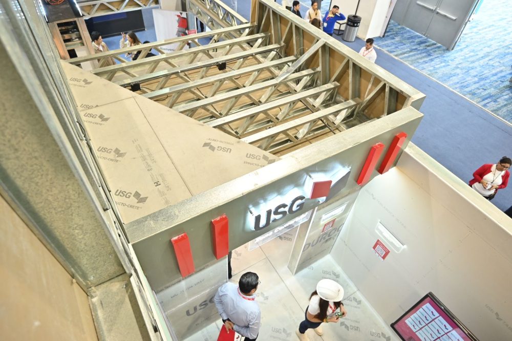 USG presenta innovación en sistemas estructurales Expo CIHAC