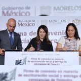 Fovissste facilitará la escrituración y cancelación de hipotecas sin costo; además, construirá 3,000 viviendas para trabajadores en Morelos