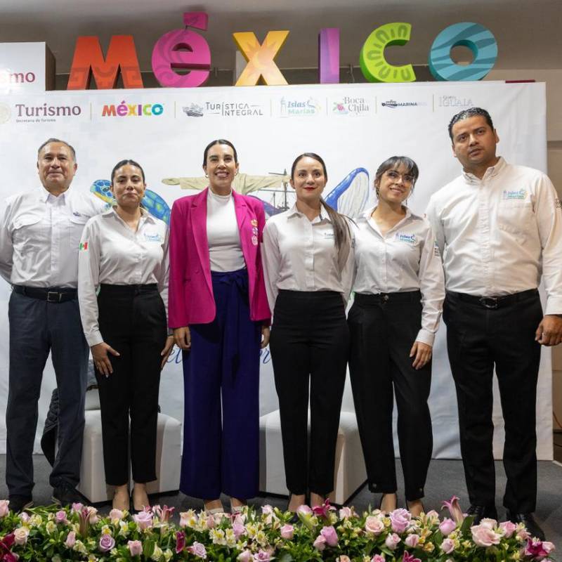 Islas Marías, Boca de Chila, Marinabus y Goleta Iguala integran la nueva oferta para ampliar el turismo de cara al Mundial 2026