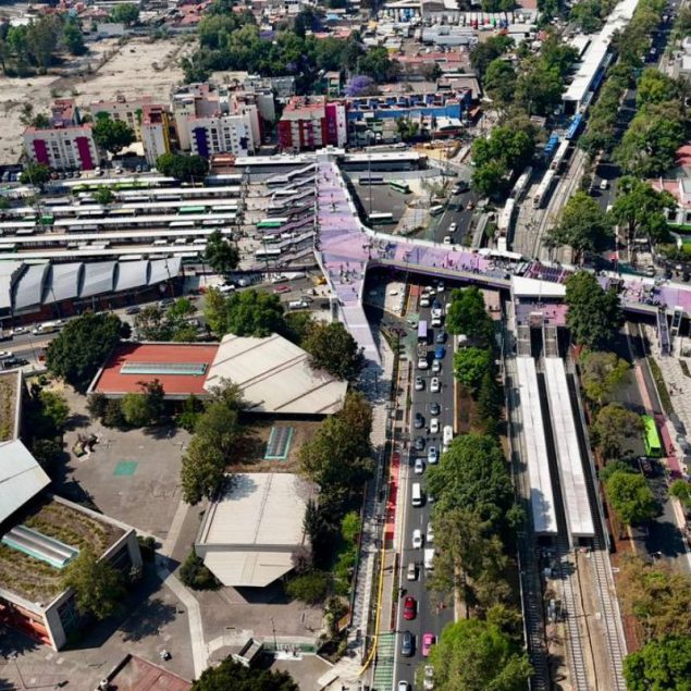 Las intervenciones en el entorno del Estadio Azteca incluyen movilidad, espacio público e infraestructura, con una inversión superior a 200 mdp