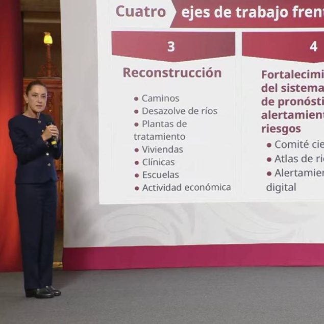 Los recursos se usarán para apoyar a 100,000 familias afectadas y rehabilitar caminos, viviendas, escuelas y clínicas en cinco estados