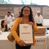 Gobierno supera meta 2025 con más de 222,000 escrituras entregadas