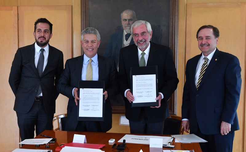 Firman UNAM e Infonavit convenio de colaboración