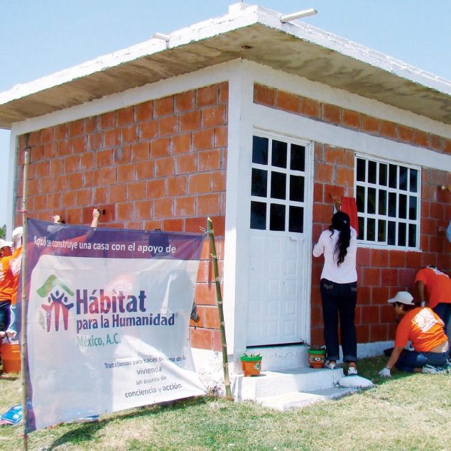 Hábitat y CRDC construyen viviendas sostenibles en Chiapas