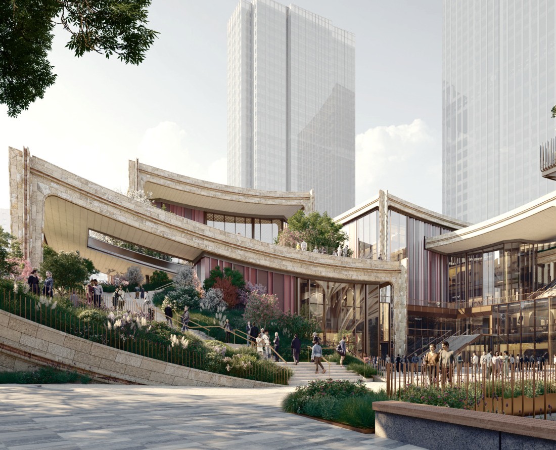 Heatherwick Studio diseña nuevo distrito comercial en China